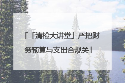 「清检大讲堂」严把财务预算与支出合规关