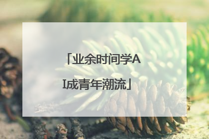 业余时间学AI成青年潮流