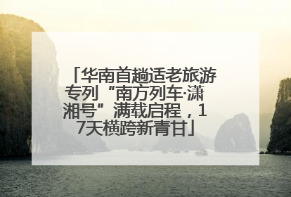 华南首趟适老旅游专列“南方列车·潇湘号”满载启程，17天横跨新青甘