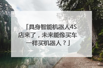 具身智能机器人4S店来了，未来能像买车一样买机器人？