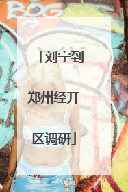 刘宁到郑州经开区调研