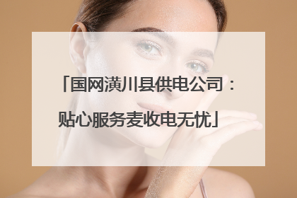 国网潢川县供电公司：贴心服务麦收电无忧