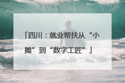 四川：就业帮扶从“小摊”到“数字工匠”