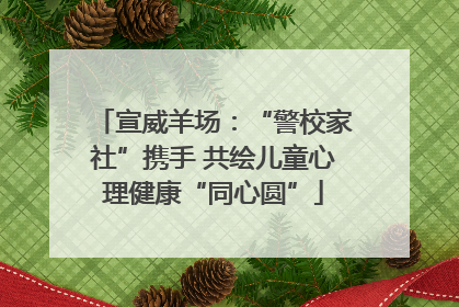 宣威羊场：“警校家社”携手 共绘儿童心理健康“同心圆”