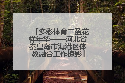 多彩体育丰盈花样年华——河北省秦皇岛市海港区体教融合工作掠影