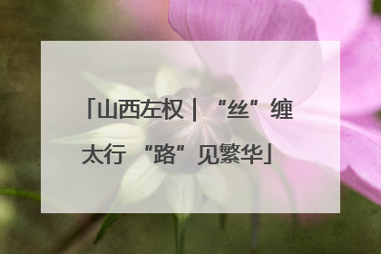 山西左权｜“丝”缠太行 “路”见繁华