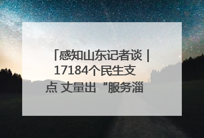 感知山东记者谈｜17184个民生支点 丈量出“服务淄博”的文明温度