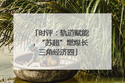 时评：轨道赋能，“苏超”燃爆长三角经济圈