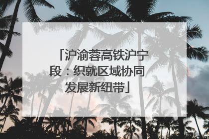 沪渝蓉高铁沪宁段：织就区域协同发展新纽带