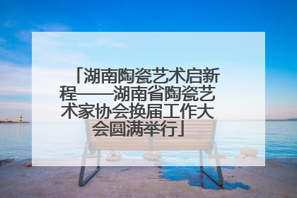 湖南陶瓷艺术启新程——湖南省陶瓷艺术家协会换届工作大会圆满举行