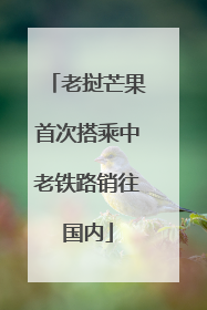 老挝芒果首次搭乘中老铁路销往国内