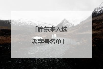 胖东来入选老字号名单