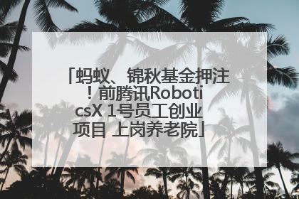 蚂蚁、锦秋基金押注！前腾讯RoboticsX 1号员工创业项目 上岗养老院