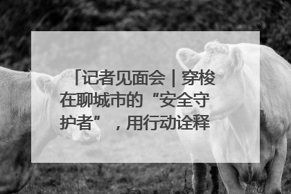 记者见面会｜穿梭在聊城市的“安全守护者”，用行动诠释城市文明“移动坐标”的温暖力量