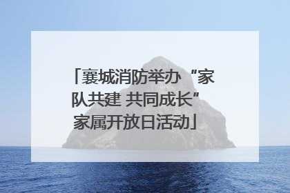 襄城消防举办“家队共建 共同成长”家属开放日活动