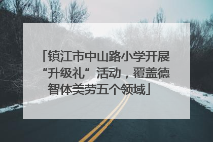 镇江市中山路小学开展“升级礼”活动，覆盖德智体美劳五个领域