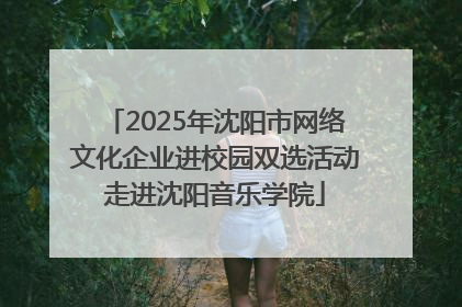 2025年沈阳市网络文化企业进校园双选活动走进沈阳音乐学院