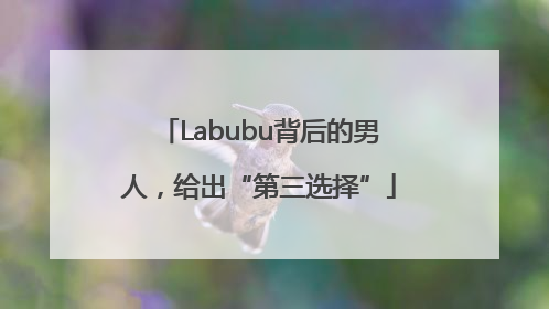 Labubu背后的男人，给出“第三选择”